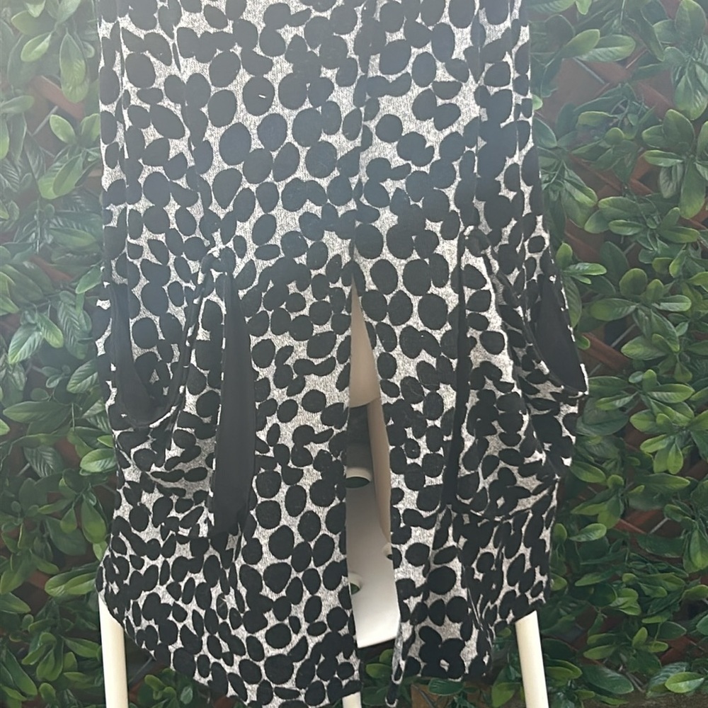 Sympli Long Jersey Sleeveless Wrap Cardigan - Picture 3 of 7